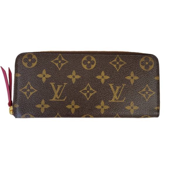 Louis Vuitton Handbags - Louis Vuitton Monogram Clemence Wallet Fuchsia NWT